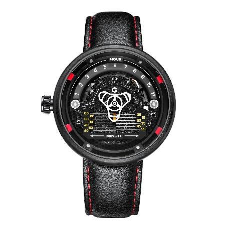 OMW G Series Customized Automatic Watch (Black)